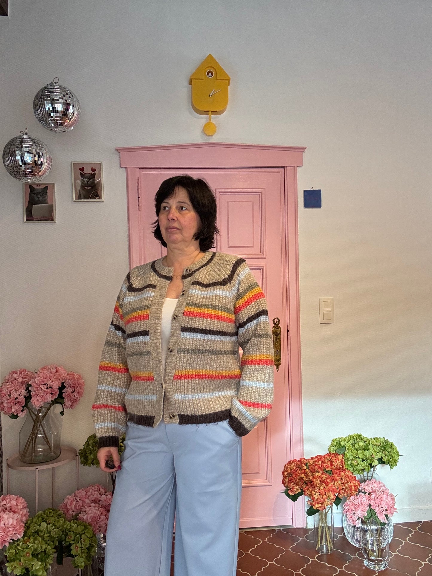 Pulz Jeans - Multicolor Gestreept Vest