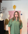 FLURESK - Ysra top groen
