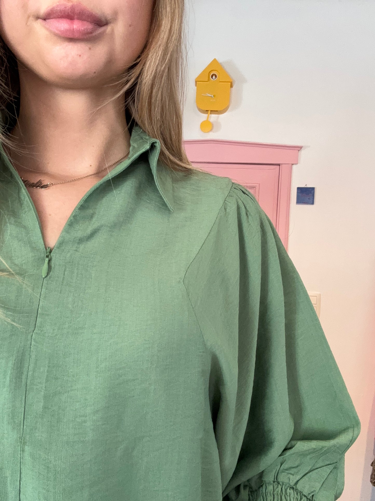 FLURESK - Ysra top groen