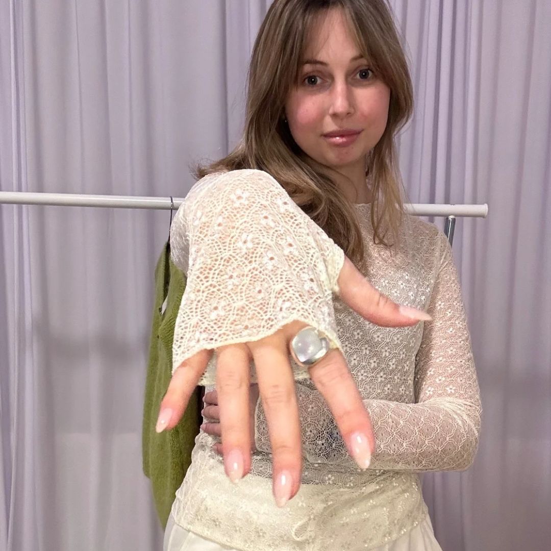 Juliette's lace top