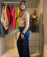 Juliette's jeansbroek studs