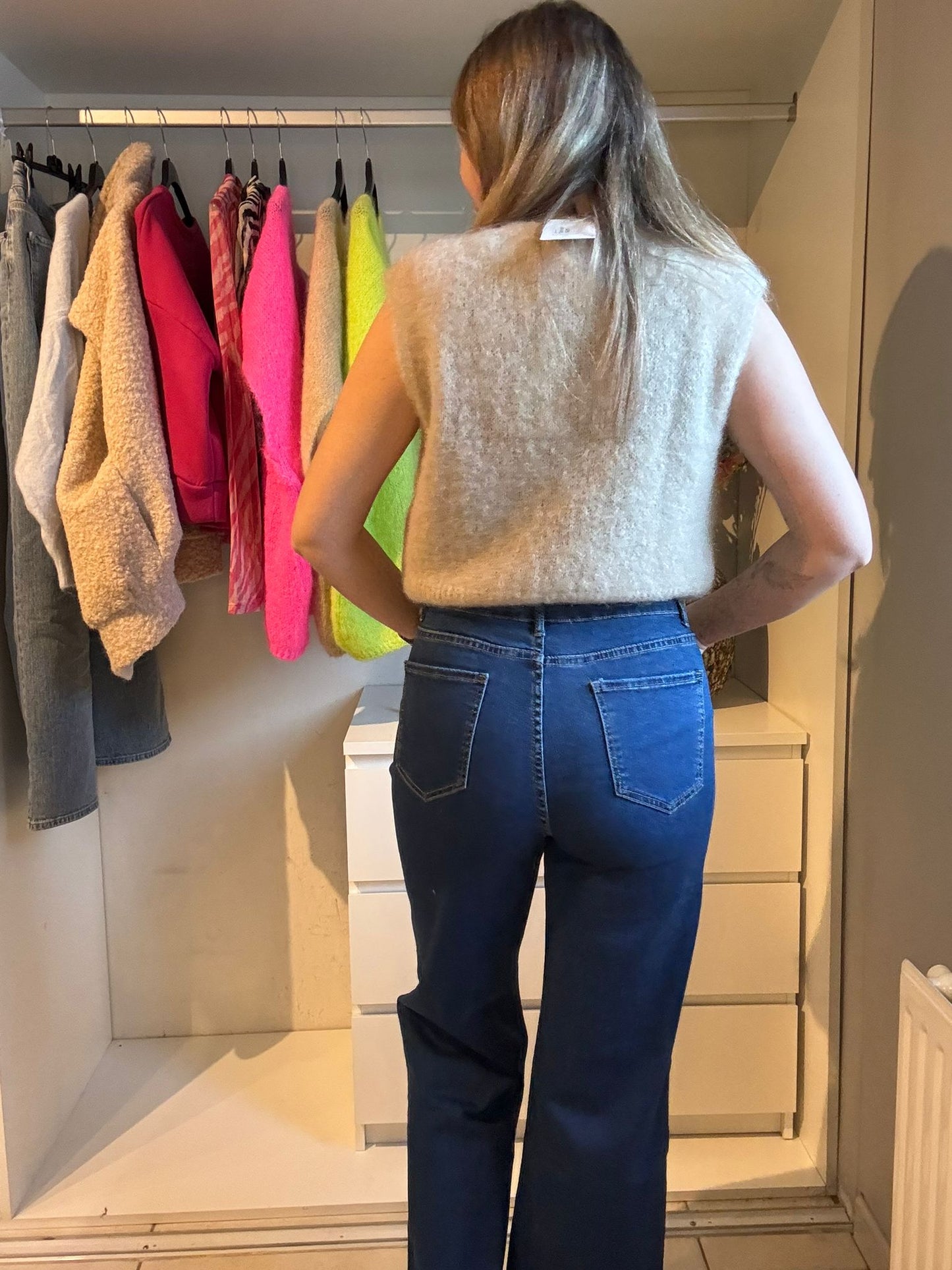 Juliette's jeansbroek studs
