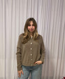 Juliette's licht bruine cardigan