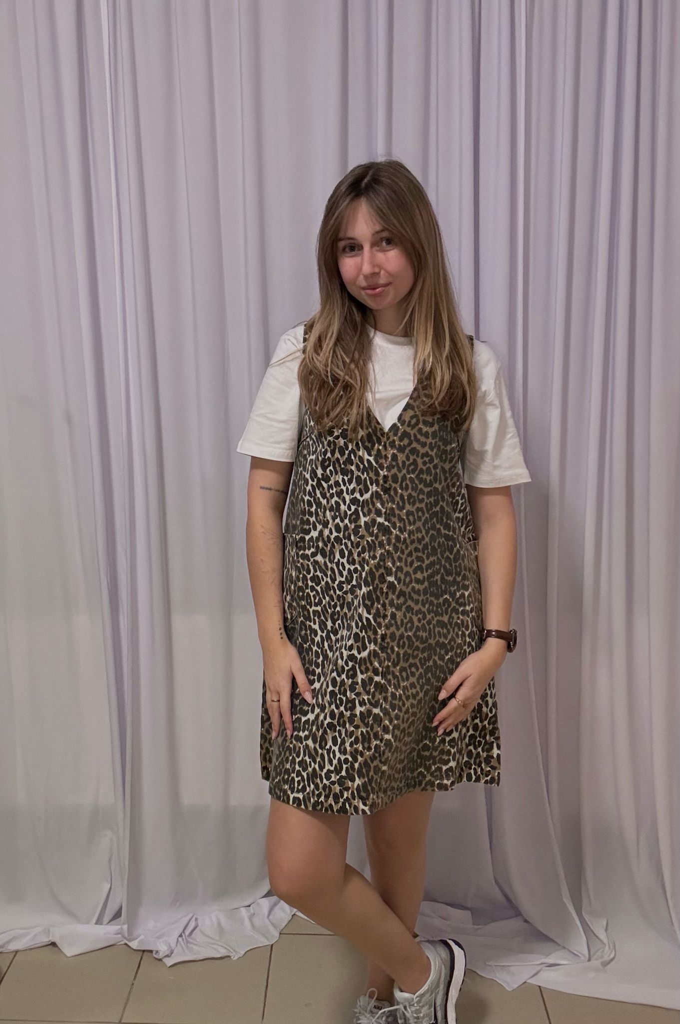 Pulz Leopard dress
