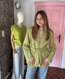 Juliette's green blazer