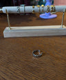 Ring hearts of silver